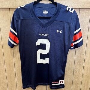Under Armour Auburn University Football Jersey in Auburn Blue and Orange, Size L